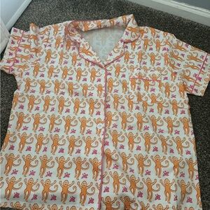 FAKE roller rabbit pajamas size L could fit M